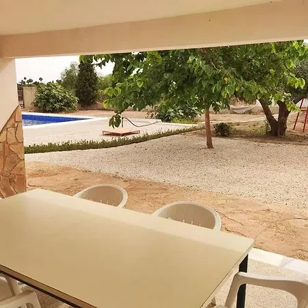 Villa Rustica Privada Con Gran Chalet Y Piscina Elche Exterior photo